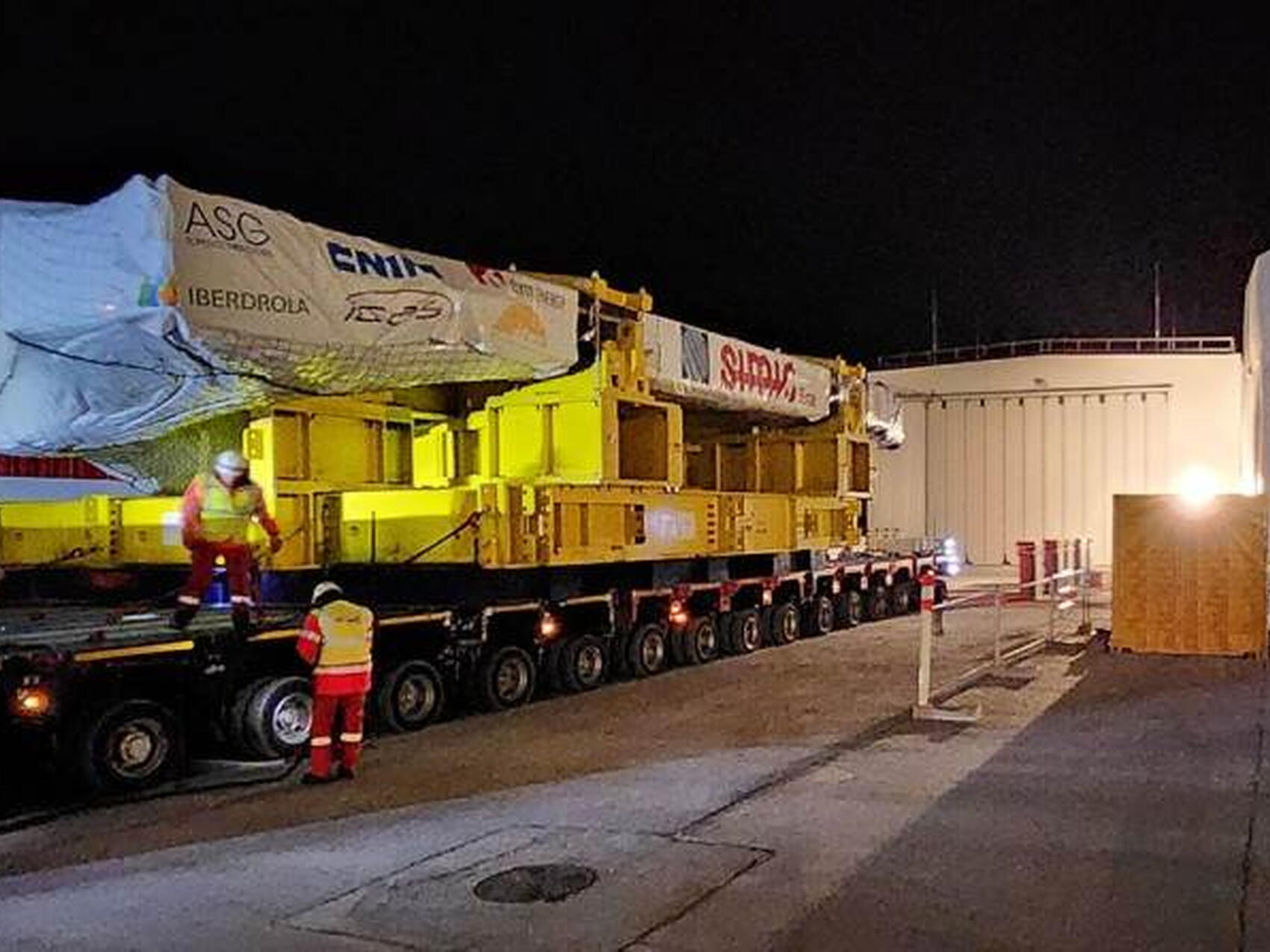 European D-shaped coil arrives